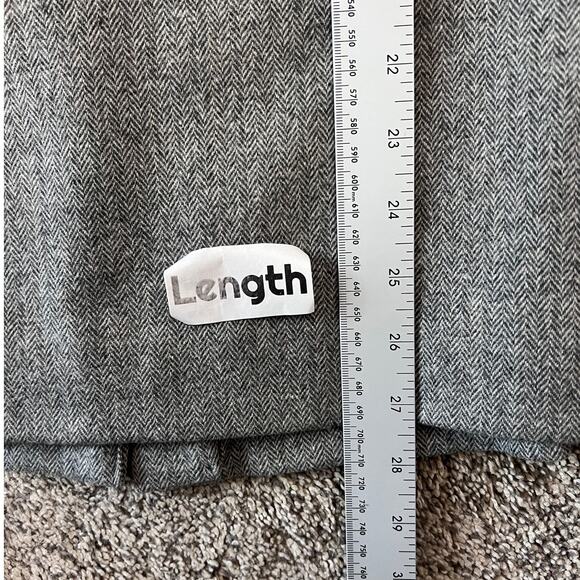 VTG Pendleton Womens 12 Old Money Academia Wool Skirt Jacket Suit Set Gray Tweed - Picture 12 of 15